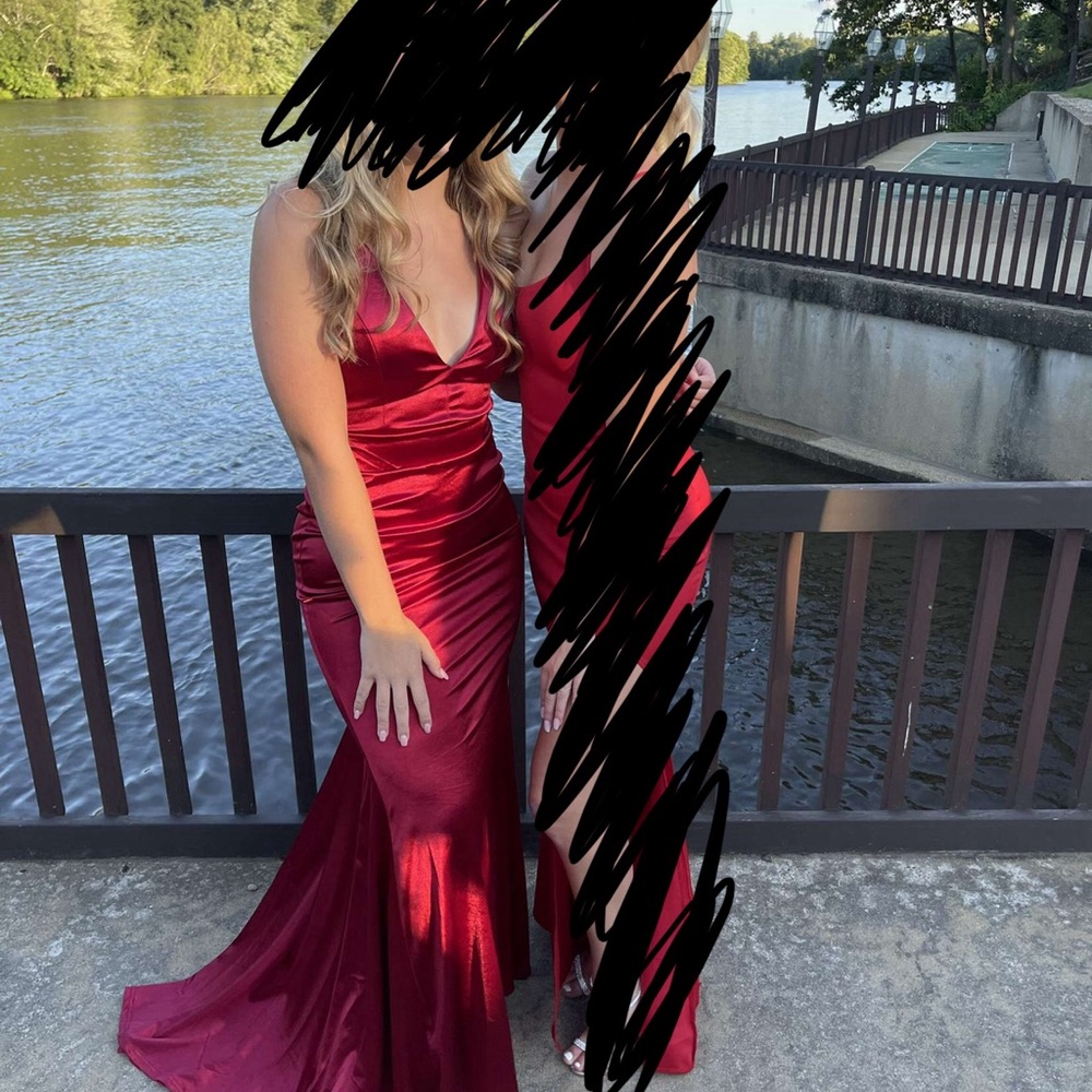 Red Formal Maxi Dress